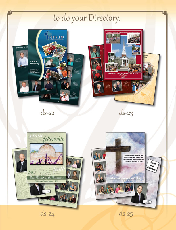Universal Church Directories Signature Design Series
